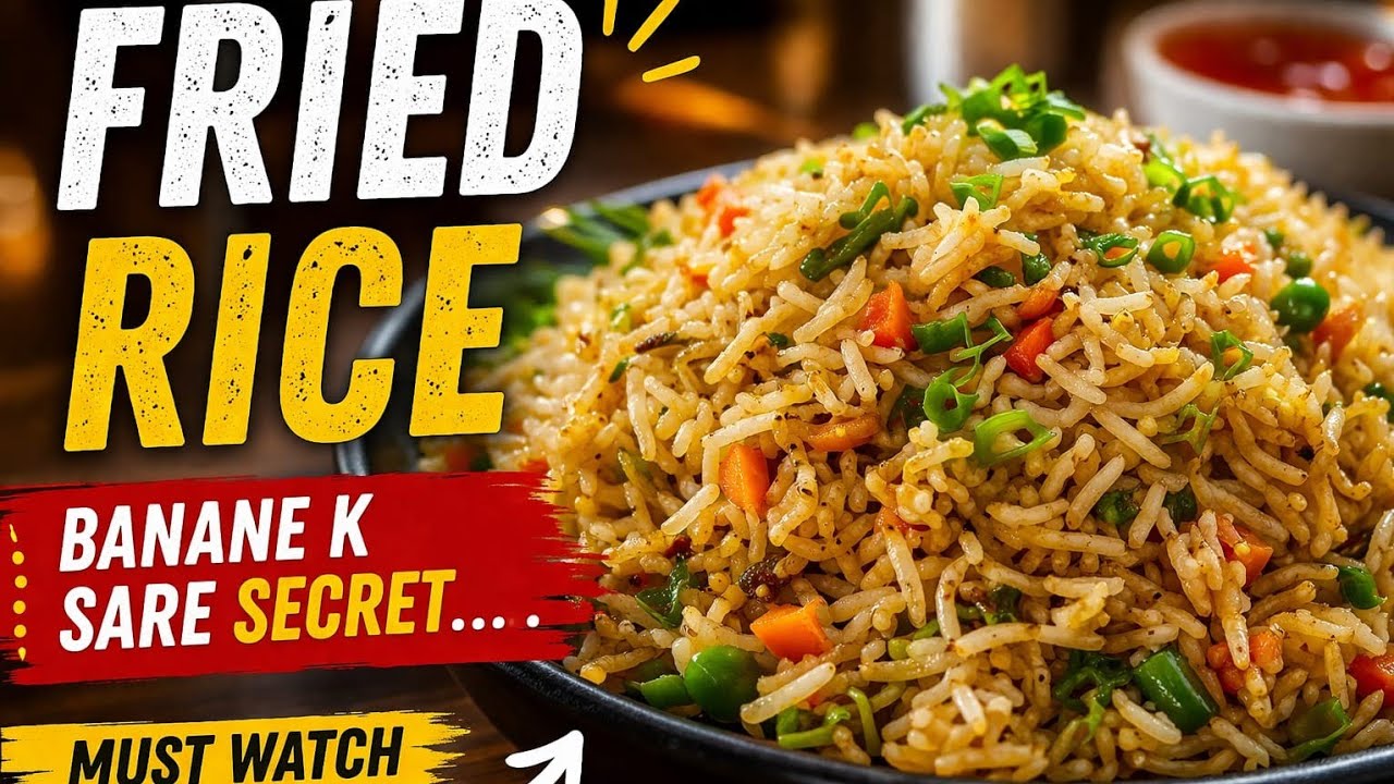 2 Min Fried Rice Recipe | Easy & Quick Recipe at Home #trending #viral #youtube #food #recipe #easy 2 Min Fried Rice Recipe | Easy & Quick Recipe at Home #trending #viral #youtube #food #recipe #easy