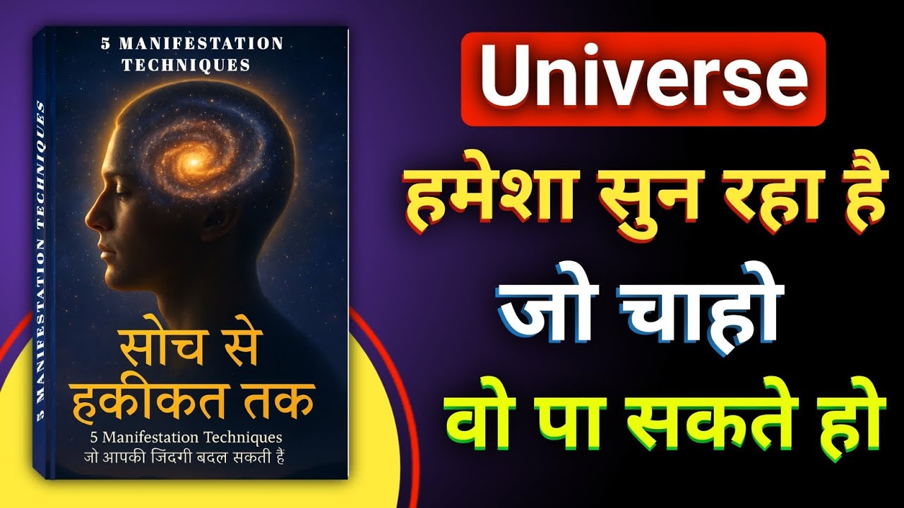 मैनिफेस्टेशन तकनीक | 5 Proven Steps | Manifestation Techniques That Really Work |Audiobook in Hindi मैनिफेस्टेशन तकनीक | 5 Proven Steps | Manifestation Techniques That Really Work |Audiobook in Hindi