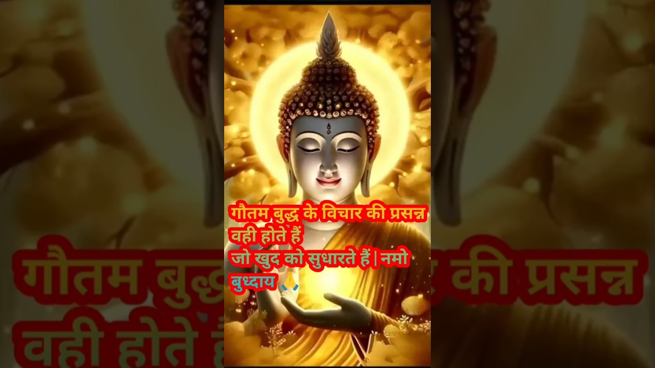 गौतम बुद्ध के विचार की प्रसन्न वही होते हैं जब खुद को सुधारते हैं | #shorts #ytshorts#हर दिन एक सीख गौतम बुद्ध के विचार की प्रसन्न वही होते हैं जब खुद को सुधारते हैं | #shorts #ytshorts#हर दिन एक सीख