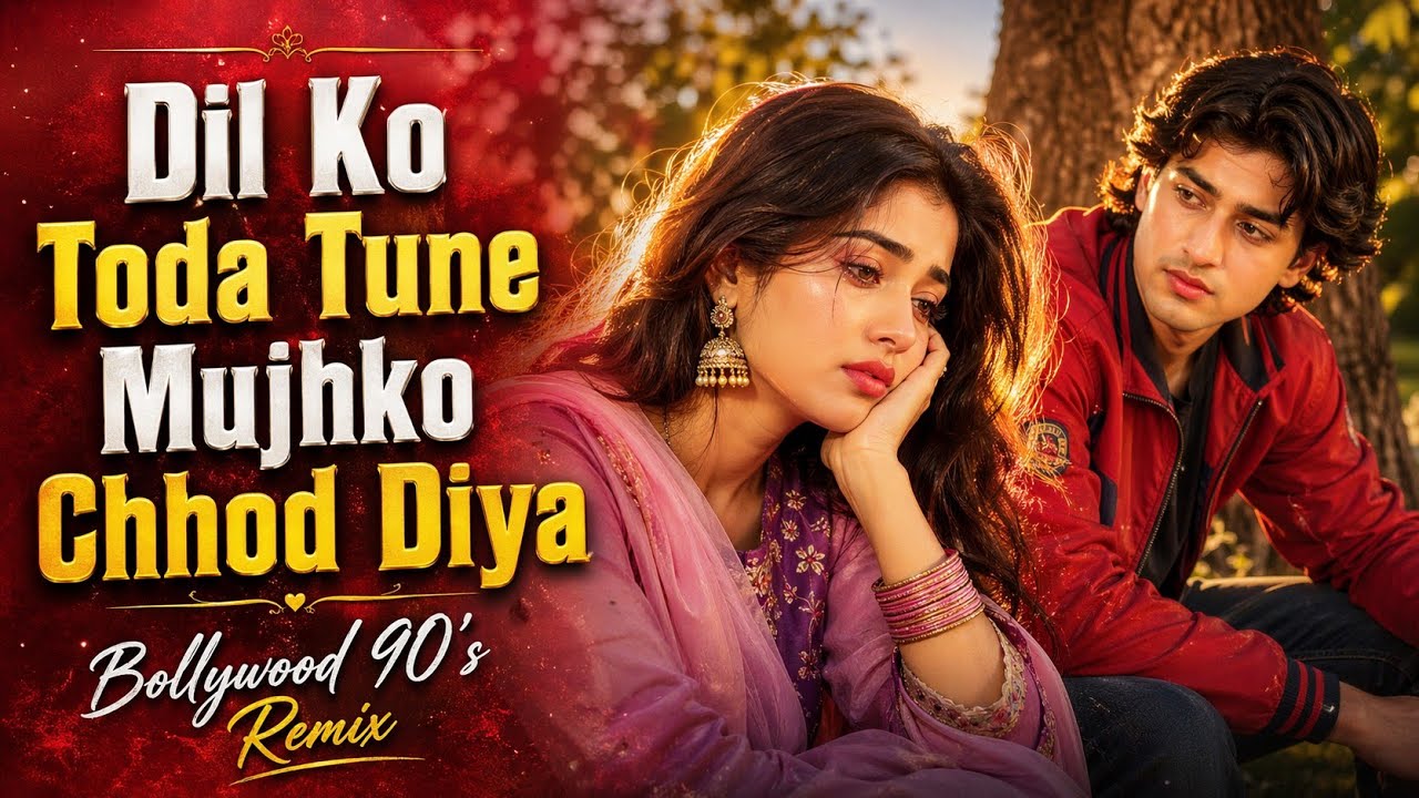 Dil Ko Toda Tune Mujhko Chhod Diya | New Hindi Sad Romantic Love Song 2025 |90s Bollywood Evergreen Dil Ko Toda Tune Mujhko Chhod Diya | New Hindi Sad Romantic Love Song 2025 |90s Bollywood Evergreen