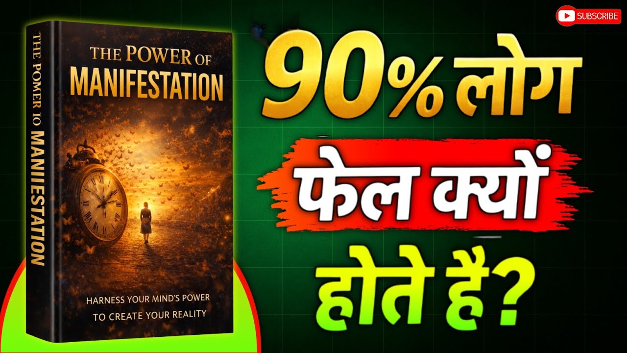 90% लोग फेल क्यों होते हैं? | Power of Manifestation | Audiobook Summary | Change Your Reality 90% लोग फेल क्यों होते हैं? | Power of Manifestation | Audiobook Summary | Change Your Reality