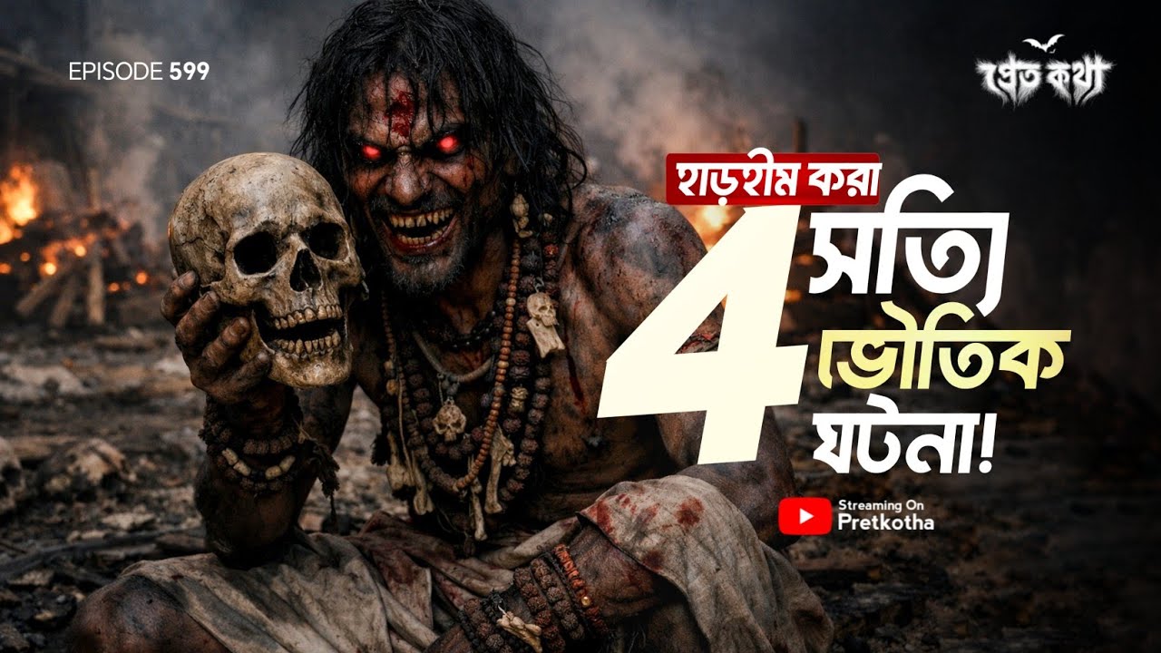 হাড় হিম করা ৪ টি সত্যি ভৌতিক ঘটনা | Pretkotha True Horror Story | Bangla Real Ghost Audio Story হাড় হিম করা ৪ টি সত্যি ভৌতিক ঘটনা | Pretkotha True Horror Story | Bangla Real Ghost Audio Story
