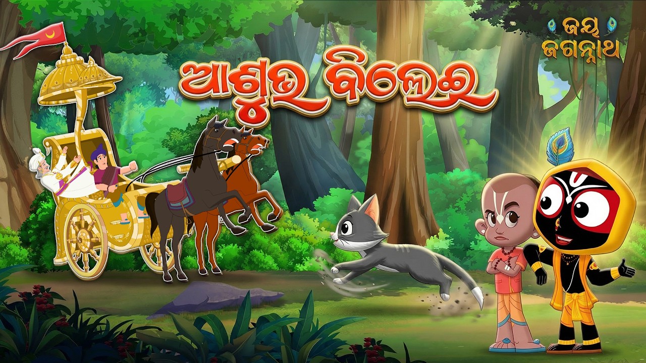 ଅଶୁଭ ବିଲେଇ | Jay Jagannath | Official Odia Animated Series | EPISODE-072 ଅଶୁଭ ବିଲେଇ | Jay Jagannath | Official Odia Animated Series | EPISODE-072