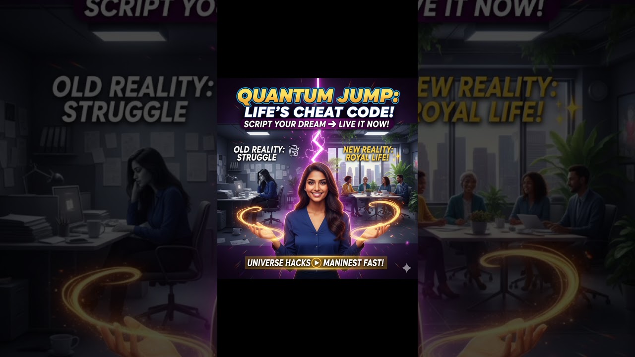 Quantum Jump se Life Badlo #lawofattractionhindi Quantum Jump se Life Badlo #lawofattractionhindi