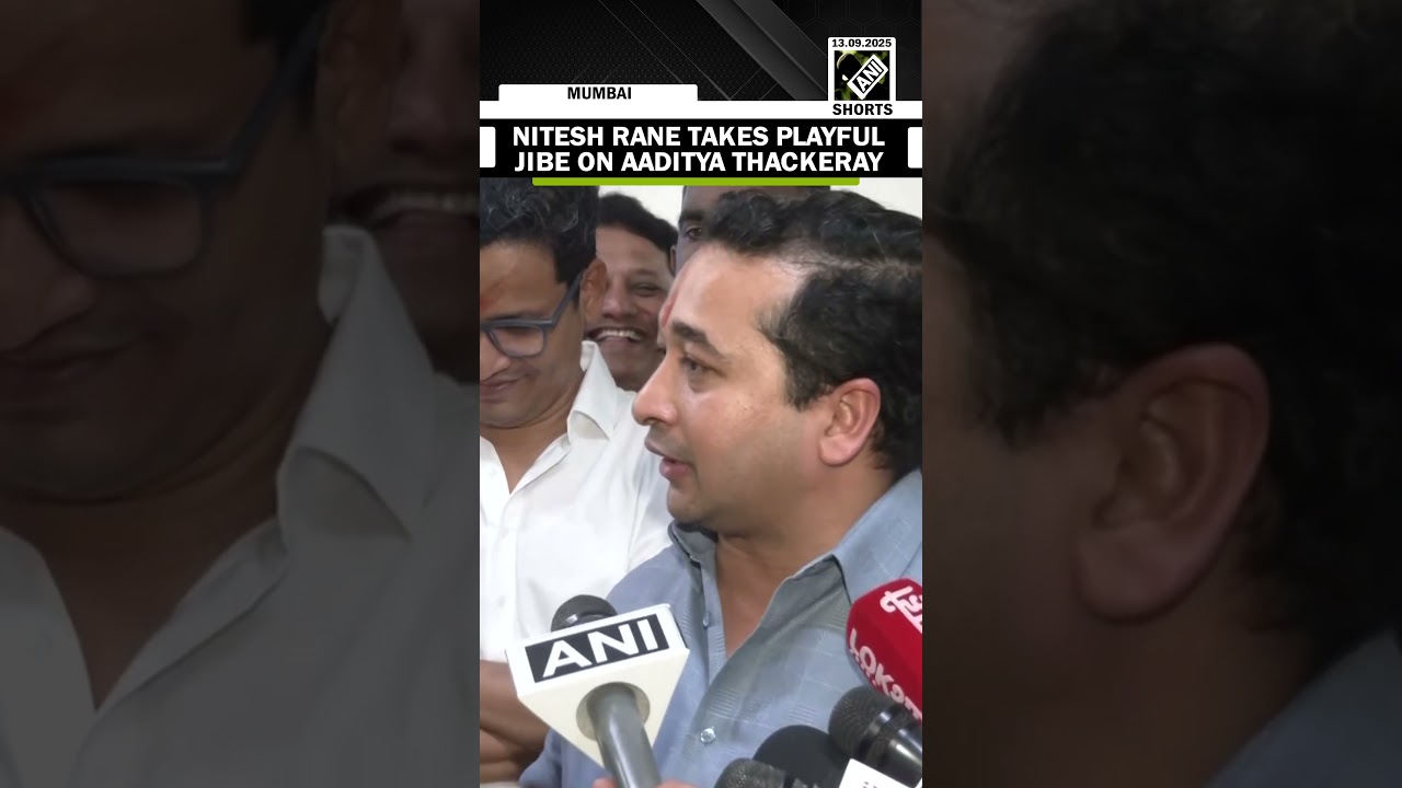 “Mein auraat hoon…” Nitesh Rane takes playful jibe at Shiv Sena (UBT) Leader Aaditya Thackeray “Mein auraat hoon…” Nitesh Rane takes playful jibe at Shiv Sena (UBT) Leader Aaditya Thackeray