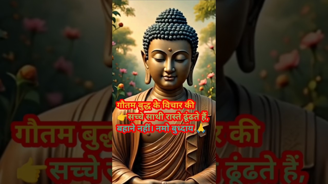 गौतम बुद्ध के विचार की सच्चे साथी रास्ते ढूंढते हैं, बहाने नहीं। positivevibes #हर दिन एक सीख गौतम बुद्ध के विचार की सच्चे साथी रास्ते ढूंढते हैं, बहाने नहीं। positivevibes #हर दिन एक सीख