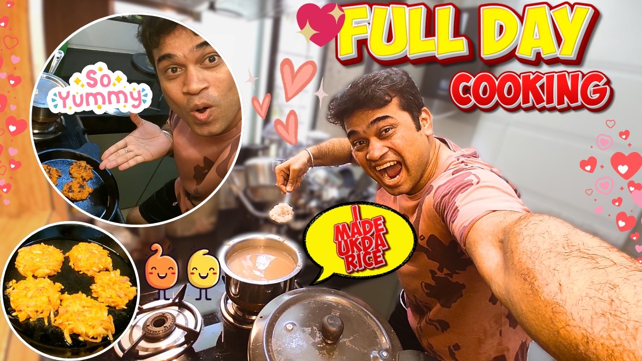 Amma & Wife Not Home Husband Manages Full Day Cooking | Konkani Family Life Ganesh Kini Konkani Vlog Amma & Wife Not Home Husband Manages Full Day Cooking | Konkani Family Life Ganesh Kini Konkani Vlog