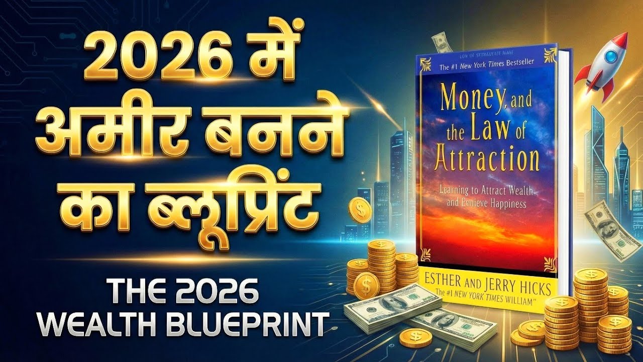Money and the Law of Attraction Summary (Hindi) | 2026 में अमीर बनने का Blueprint Money and the Law of Attraction Summary (Hindi) | 2026 में अमीर बनने का Blueprint