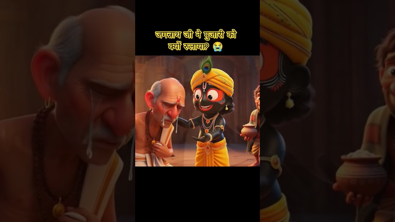 जगन्नाथ जी ने पुजारी को क्यों रुलाया? 😭 #jaijagannath जगन्नाथ जी ने पुजारी को क्यों रुलाया? 😭 #jaijagannath