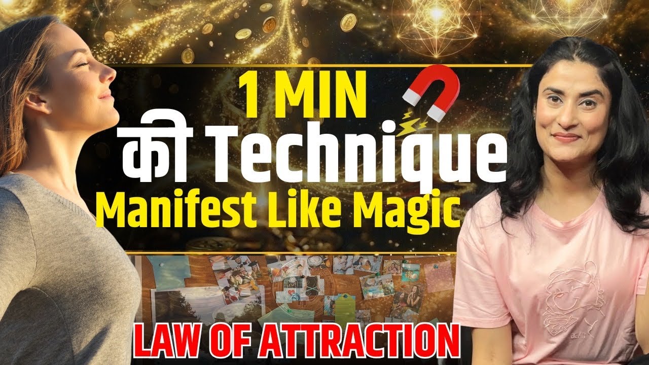 ये 1 Min Manifestation Technique आपकी Life को Magic Touch देगी | Law of Attraction @drarchana ये 1 Min Manifestation Technique आपकी Life को Magic Touch देगी | Law of Attraction @drarchana