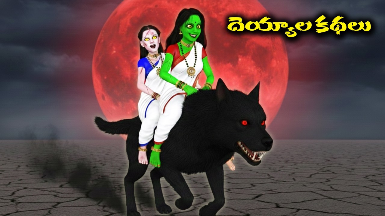 Funny Ghost Stories Telugu | Telugu Animated Stories | Telugu Horror Story Funny Ghost Stories Telugu | Telugu Animated Stories | Telugu Horror Story