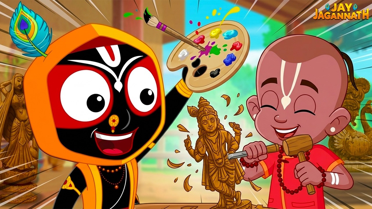 बाढ़ से बचाते जगन्नाथ! |Jay Jagannath |Jagannath Cartoon| जय जगन्नाथ | Krishna Cartoon बाढ़ से बचाते जगन्नाथ! |Jay Jagannath |Jagannath Cartoon| जय जगन्नाथ | Krishna Cartoon