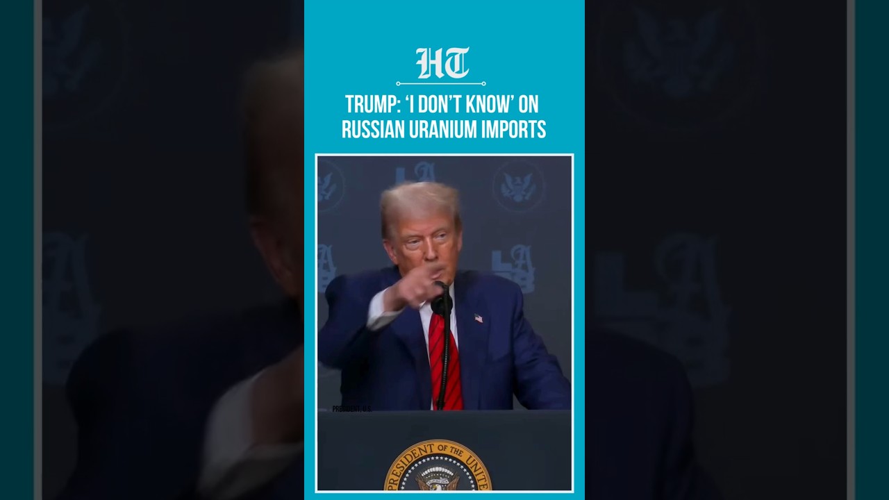 Trump Stunned: India Charges U.S. Of Imports Of Russian Uranium Amid Delhi’s Energy Row | #shorts Trump Stunned: India Charges U.S. Of Imports Of Russian Uranium Amid Delhi’s Energy Row | #shorts