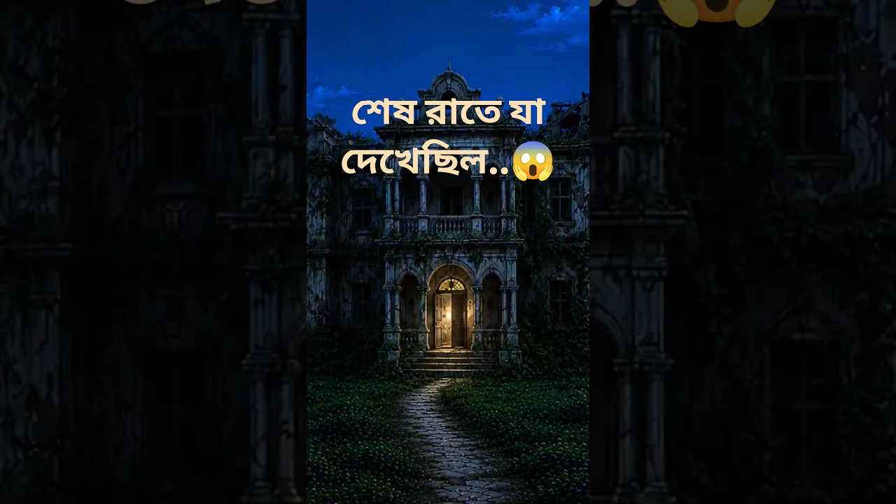 শুনলে গা শিউরে উঠবে এই ভুতুড়ে বাড়ির কাহিনী 😱 #horror #ghost #shorts #shortvideo শুনলে গা শিউরে উঠবে এই ভুতুড়ে বাড়ির কাহিনী 😱 #horror #ghost #shorts #shortvideo