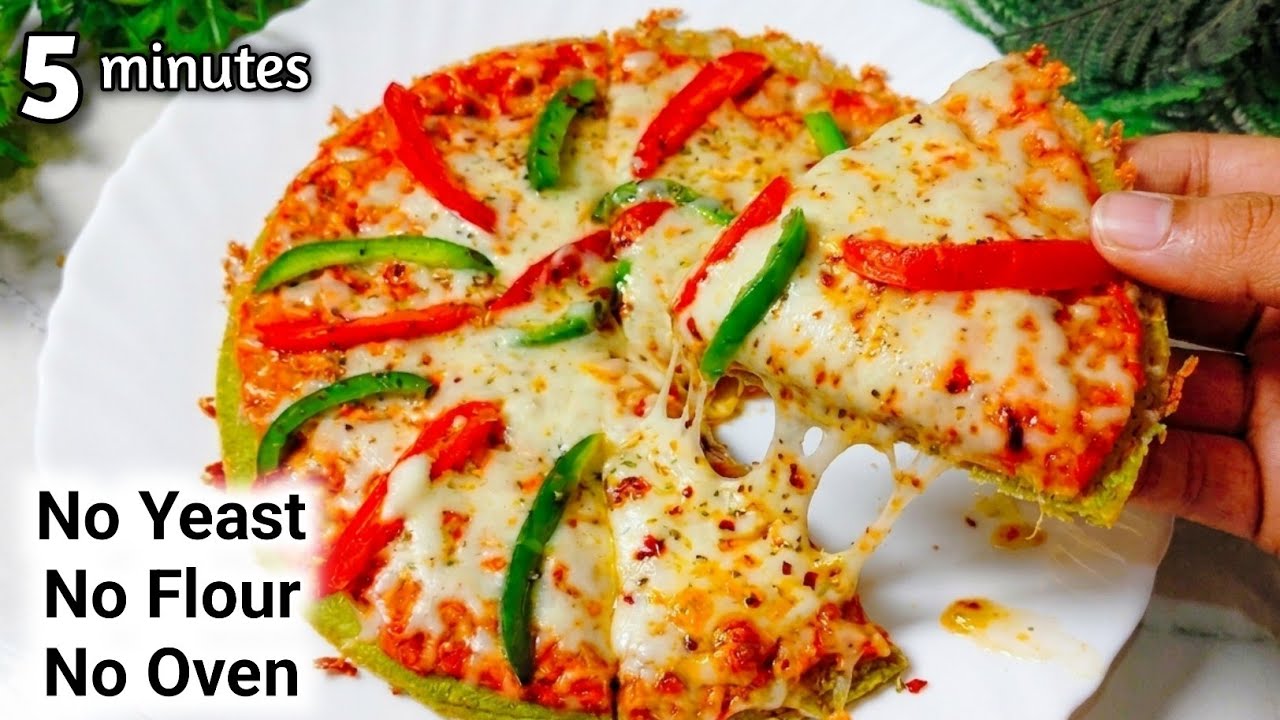 5 Minutes Healthy Pizza Recipe | Healthy Kids Lunchbox Ideas | Tiffin Recipes | Pizza Recipe 5 Minutes Healthy Pizza Recipe | Healthy Kids Lunchbox Ideas | Tiffin Recipes | Pizza Recipe