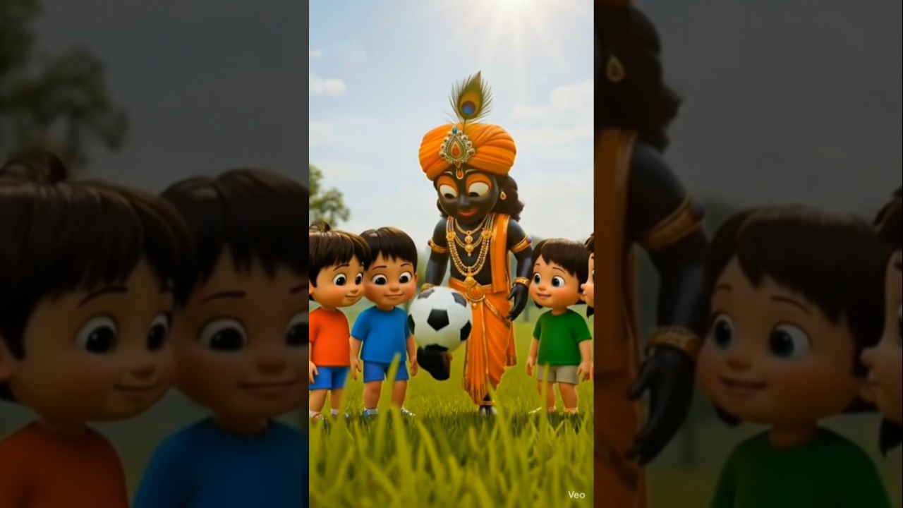 Jagannath ji is playing football(जगन्नाथ जी ने खेली फुटबॉल)⚽️⚽️ #bhakti #kids #cartoon #shorts #jay Jagannath ji is playing football(जगन्नाथ जी ने खेली फुटबॉल)⚽️⚽️ #bhakti #kids #cartoon #shorts #jay