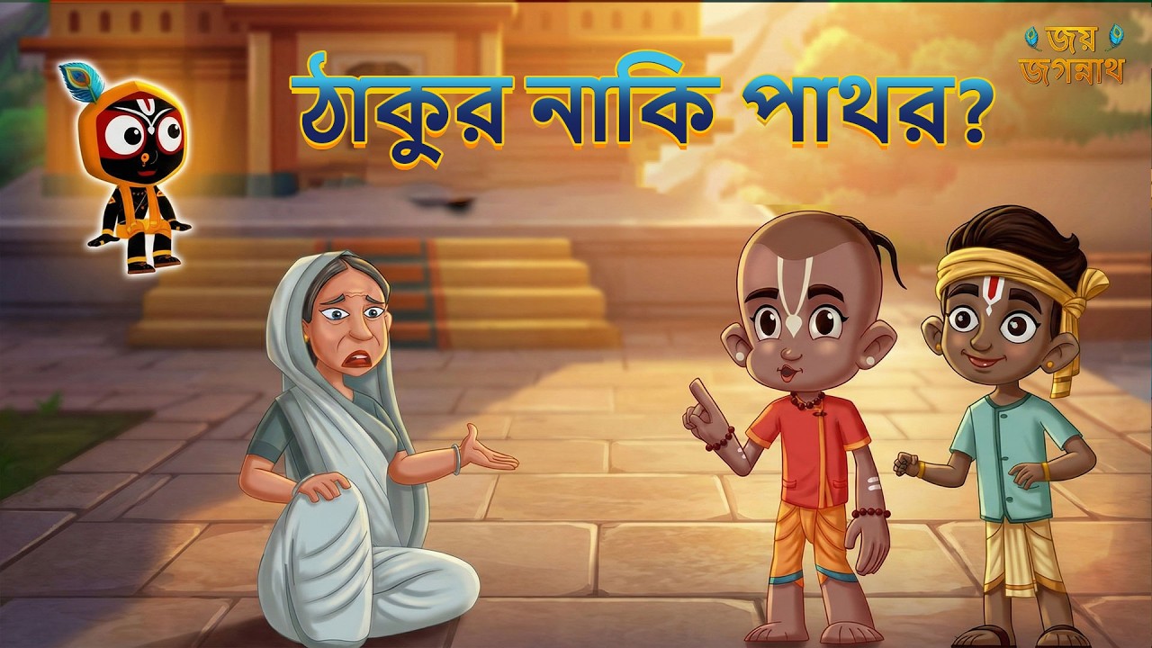 ঠাকুর নাকি পাথর | Jay Jagannath Bangla | Official Bangla Animated Series | Episode 42 ঠাকুর নাকি পাথর | Jay Jagannath Bangla | Official Bangla Animated Series | Episode 42