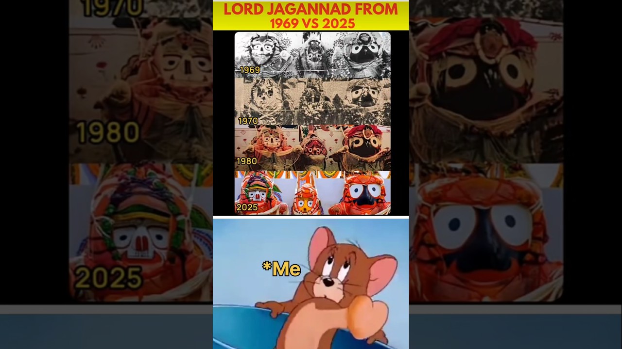 Lord Jagannath Rath yatra (1969 to 2026) #lordjagannath Lord Jagannath Rath yatra (1969 to 2026) #lordjagannath