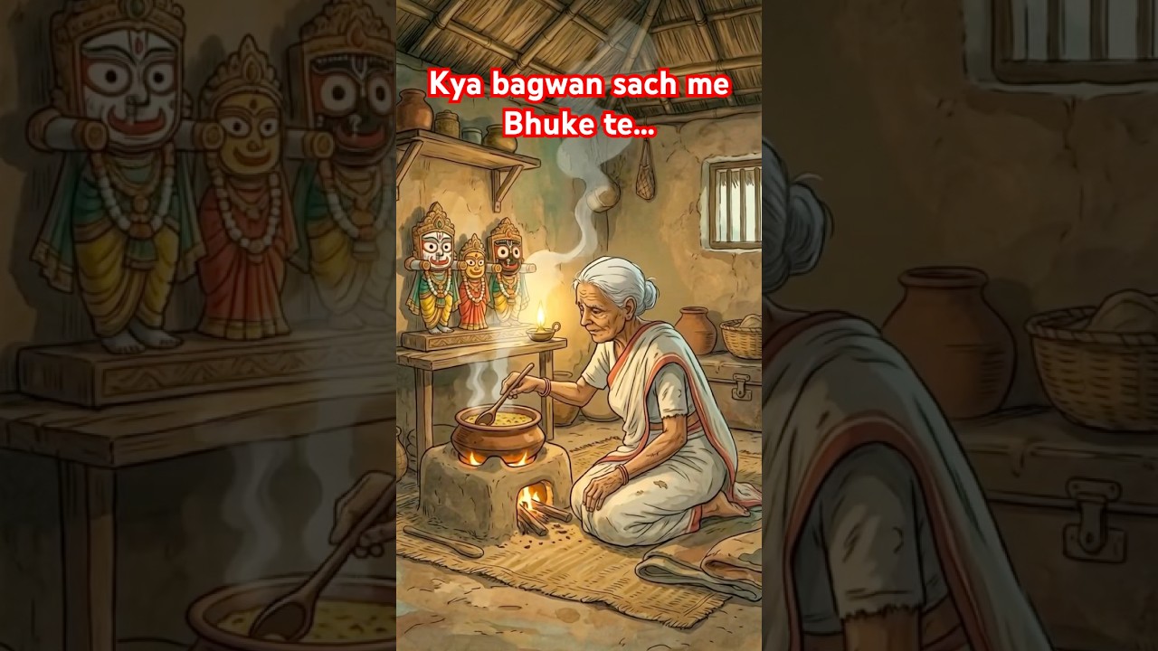 भगवान जगन्नाथ और बूढ़ी माँ की खिचड़ी | Lord Jagannath Story | Niladri Katha 🚩 #shorts भगवान जगन्नाथ और बूढ़ी माँ की खिचड़ी | Lord Jagannath Story | Niladri Katha 🚩 #shorts