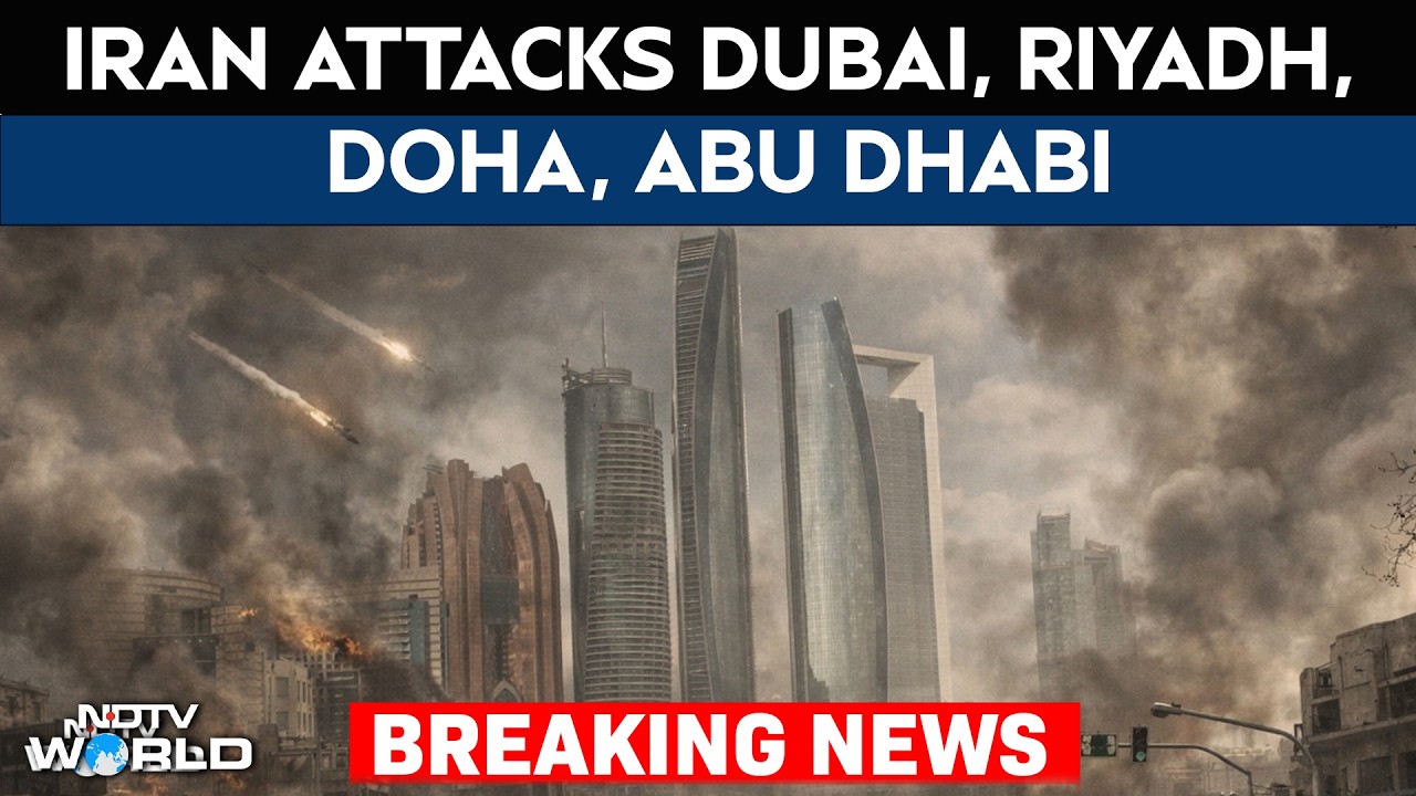 Iran Attack On Dubai | Iran Launches Missiles After Israel-US Attack, Explosions In UAE, Qatar Iran Attack On Dubai | Iran Launches Missiles After Israel-US Attack, Explosions In UAE, Qatar