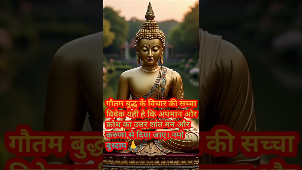 गौतम बुद्ध के विचार की सच्चा विवेक यही है कि अपमान और क्रोध नहीं है | #motivational #हर दिन एक सीख गौतम बुद्ध के विचार की सच्चा विवेक यही है कि अपमान और क्रोध नहीं है | #motivational #हर दिन एक सीख