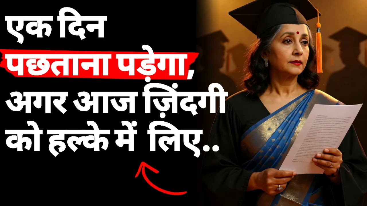 37 साल का अनुभव — सिर्फ 5 मिनट में आपकी ज़िंदगी बदल देगा! 37 साल का अनुभव — सिर्फ 5 मिनट में आपकी ज़िंदगी बदल देगा!