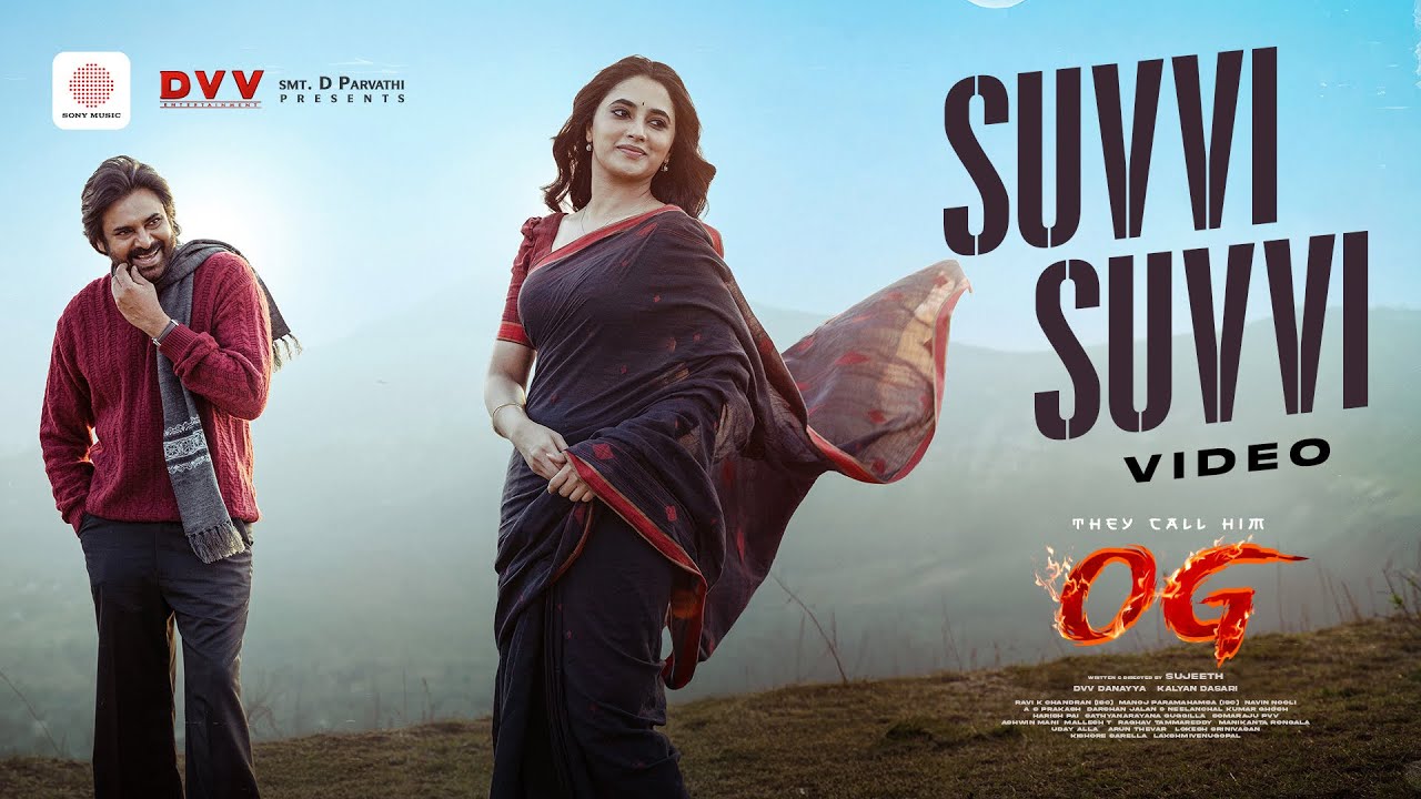 Suvvi Suvvi Video Song | They Call Him OG | Pawan Kalyan | Sujeeth | Thaman S | DVV Danayya Suvvi Suvvi Video Song | They Call Him OG | Pawan Kalyan | Sujeeth | Thaman S | DVV Danayya