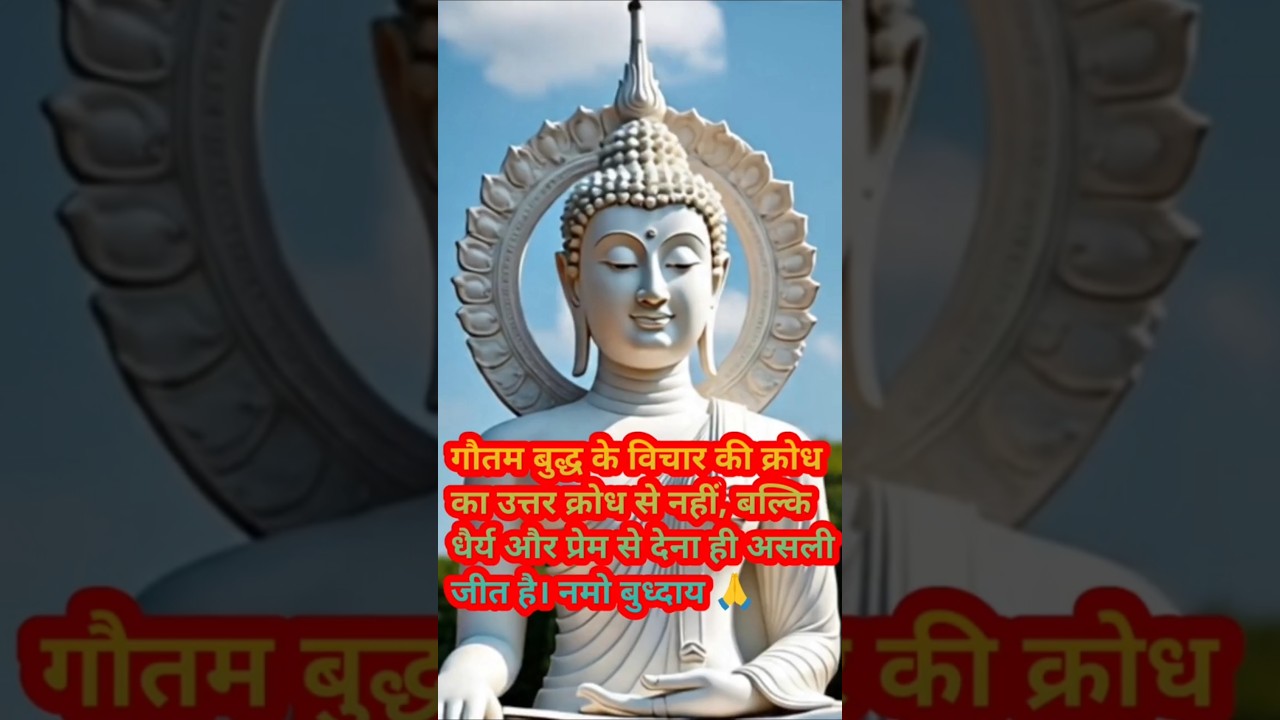 क्रोध का उत्तर क्रोध से नहीं, बल्कि धैर्य और प्रेम से देना ही असली जीत है। #हर दिन एक सीख #motivat क्रोध का उत्तर क्रोध से नहीं, बल्कि धैर्य और प्रेम से देना ही असली जीत है। #हर दिन एक सीख #motivat