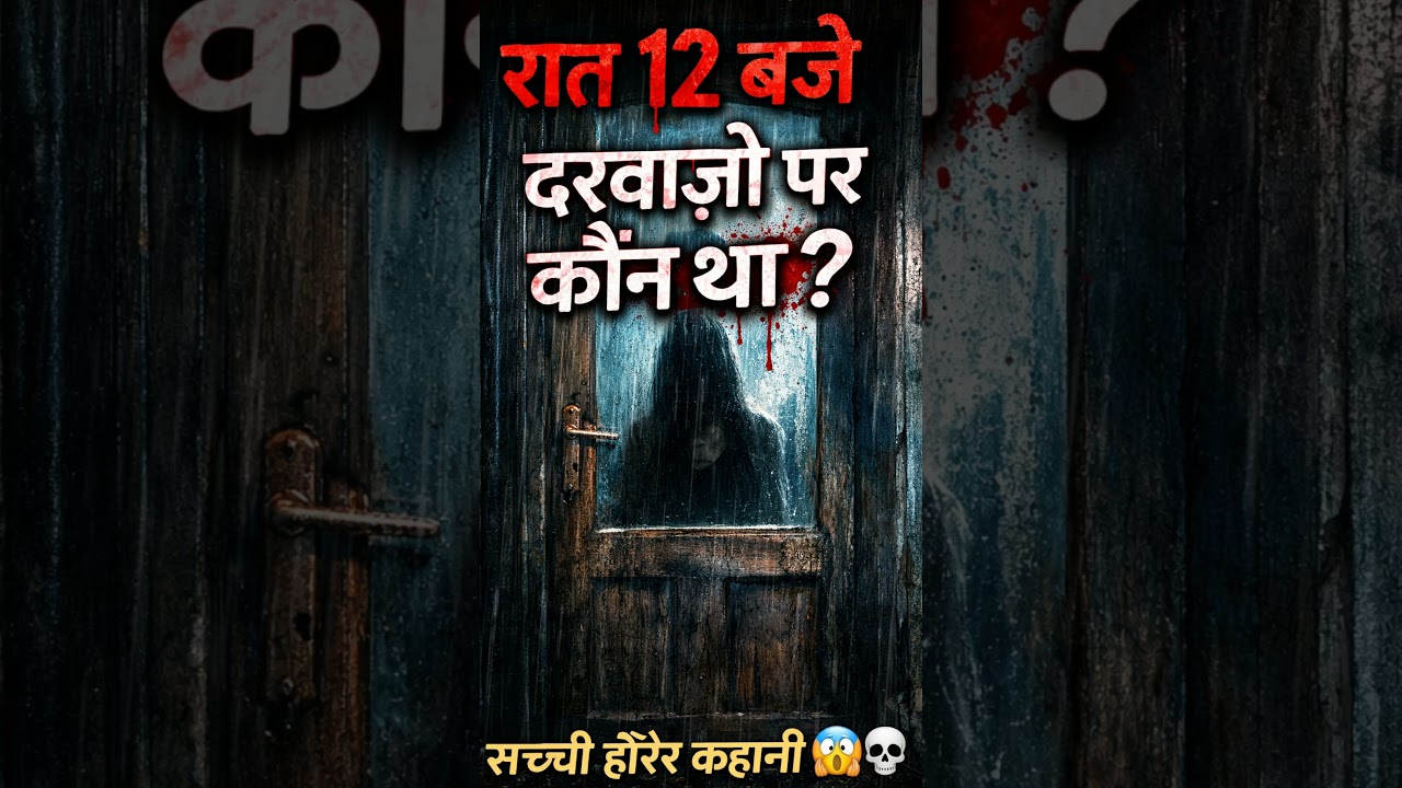 रात 12 बजे दरवाज़े पर कौन था? 😨 | True Horror Story Part 1 रात 12 बजे दरवाज़े पर कौन था? 😨 | True Horror Story Part 1