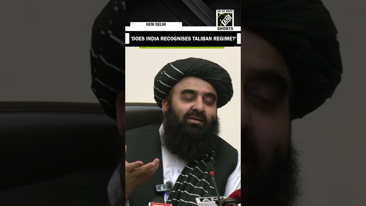 ‘Does India recognize the Taliban regime?’ Afghan FM says, ‘ties with India have grown over 4 years’ ‘Does India recognize the Taliban regime?’ Afghan FM says, ‘ties with India have grown over 4 years’