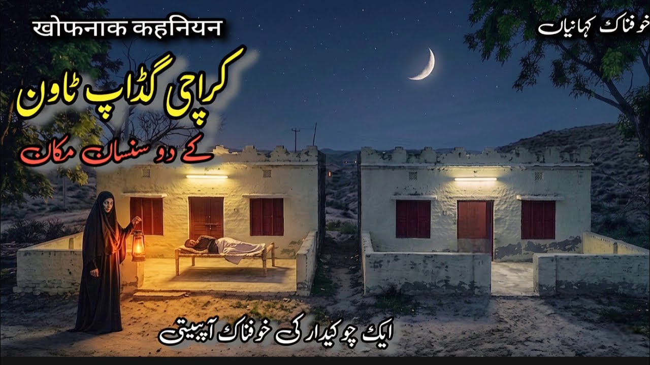 A Terrifying Scary Story Of Haunted House Of Karachi|Horror Stories Urdu|Sachi Khofnak Kahaniyan A Terrifying Scary Story Of Haunted House Of Karachi|Horror Stories Urdu|Sachi Khofnak Kahaniyan