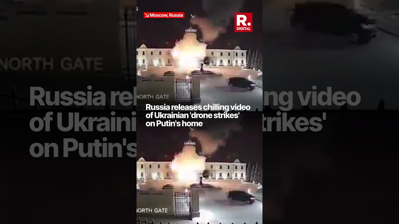 Russia Releases Video Showing Putin’s Residence ‘Hit By Ukriane’ Russia Releases Video Showing Putin’s Residence ‘Hit By Ukriane’
