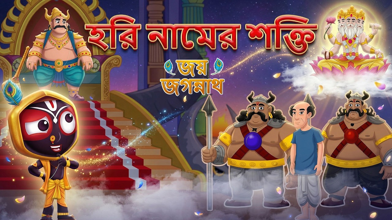 হরি নামের শক্তি | Jay Jagannath Bangla | Official Bangla Animated Series | Episode 49 হরি নামের শক্তি | Jay Jagannath Bangla | Official Bangla Animated Series | Episode 49