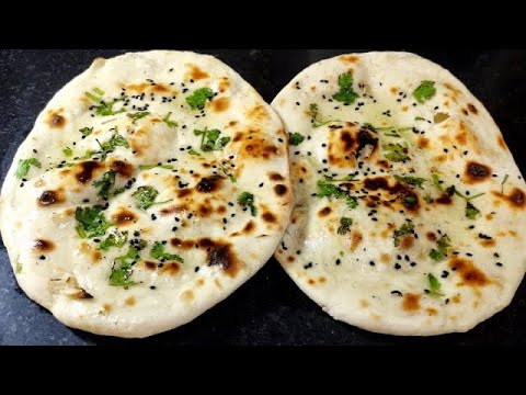 Homemade Naan Recipe|Naan Recipe|Tandoori Butter Naan Without Tandoor|No Oven No Yeast Butter Naan Homemade Naan Recipe|Naan Recipe|Tandoori Butter Naan Without Tandoor|No Oven No Yeast Butter Naan