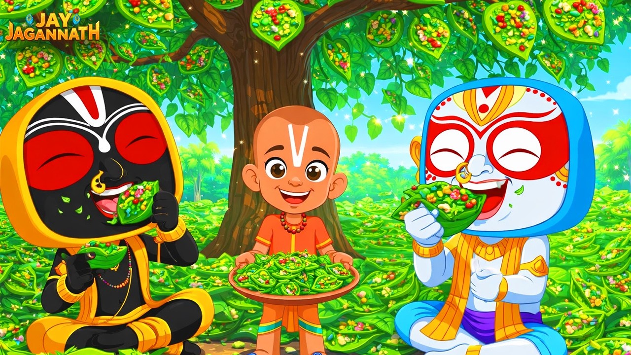 भगवान जगन्नाथ ने पहली बार पान खाया! | Jay Jagannath | Jagannath Cartoon| jai jagannath | जय जगन्नाथ भगवान जगन्नाथ ने पहली बार पान खाया! | Jay Jagannath | Jagannath Cartoon| jai jagannath | जय जगन्नाथ