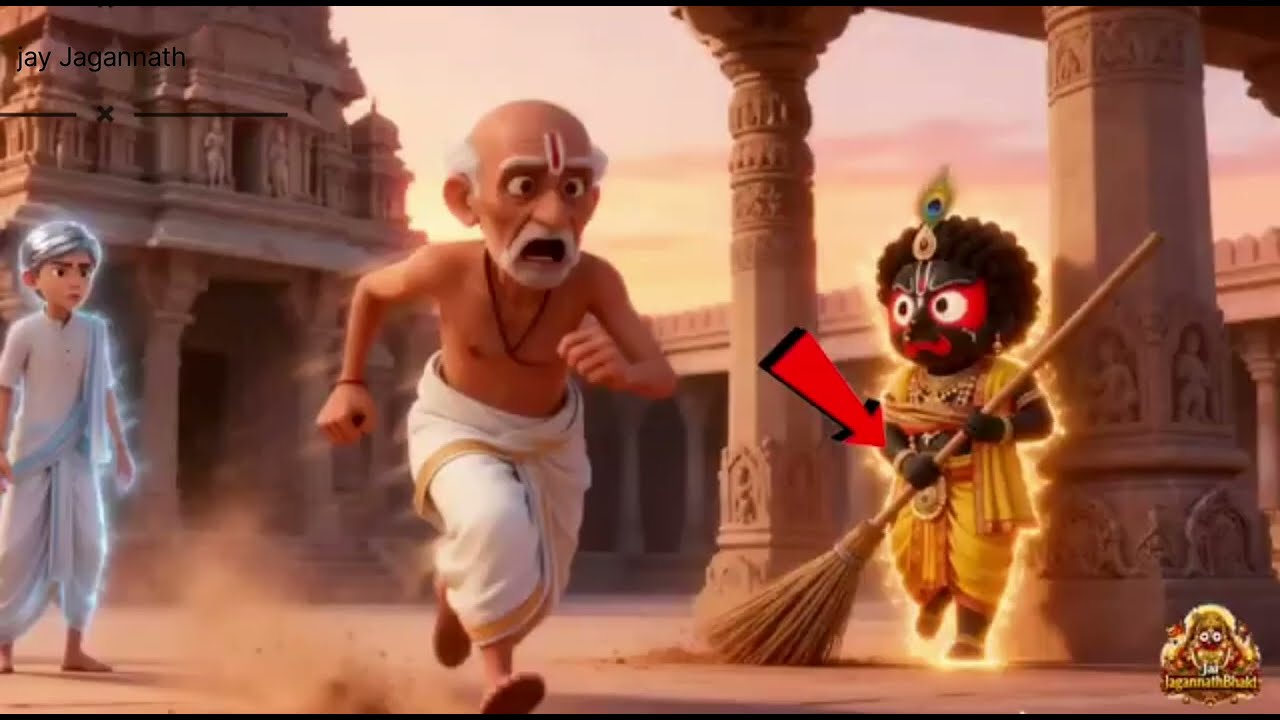 आखिर भगवान जगन्नाथ झाड़ू लेकर क्यों दौड़ रहे थे अपने🤔 भक्त के पीछे?” #Jagannath #jayjagannath आखिर भगवान जगन्नाथ झाड़ू लेकर क्यों दौड़ रहे थे अपने🤔 भक्त के पीछे?” #Jagannath #jayjagannath