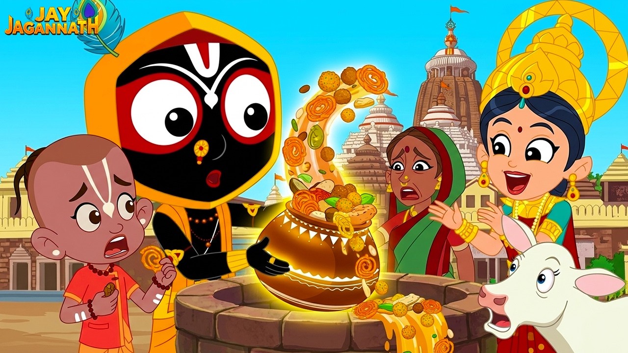 बलराम और जगन्नाथ को मिला जादुई घड़ा! |Jay Jagannath |Jagannath Cartoon| जय जगन्नाथ | Krishna Cartoon बलराम और जगन्नाथ को मिला जादुई घड़ा! |Jay Jagannath |Jagannath Cartoon| जय जगन्नाथ | Krishna Cartoon