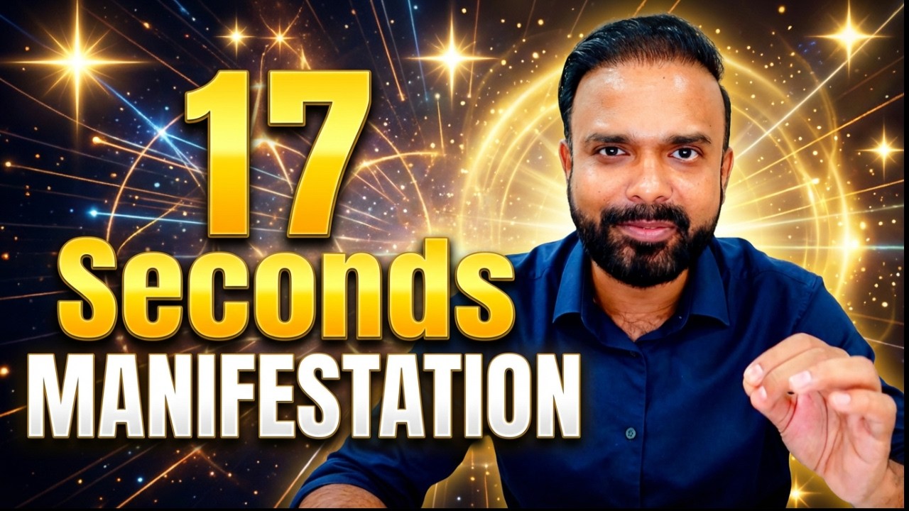 Try The 17 Seconds Manifestation Technique (Manifest Anything FAST!) | Law of Attraction Try The 17 Seconds Manifestation Technique (Manifest Anything FAST!) | Law of Attraction