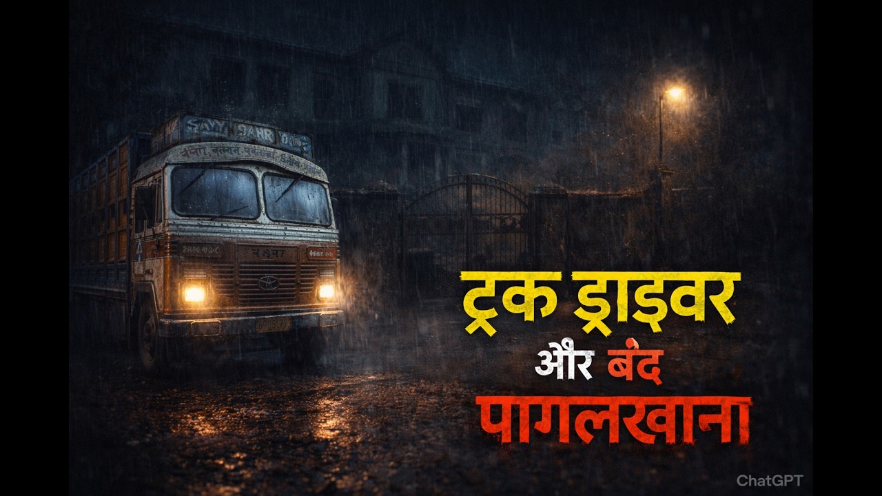 ट्रक ड्राइवर और बंद पागलखाना | Truck Driver Horror Story in Hindi by Horror Podcast ट्रक ड्राइवर और बंद पागलखाना | Truck Driver Horror Story in Hindi by Horror Podcast