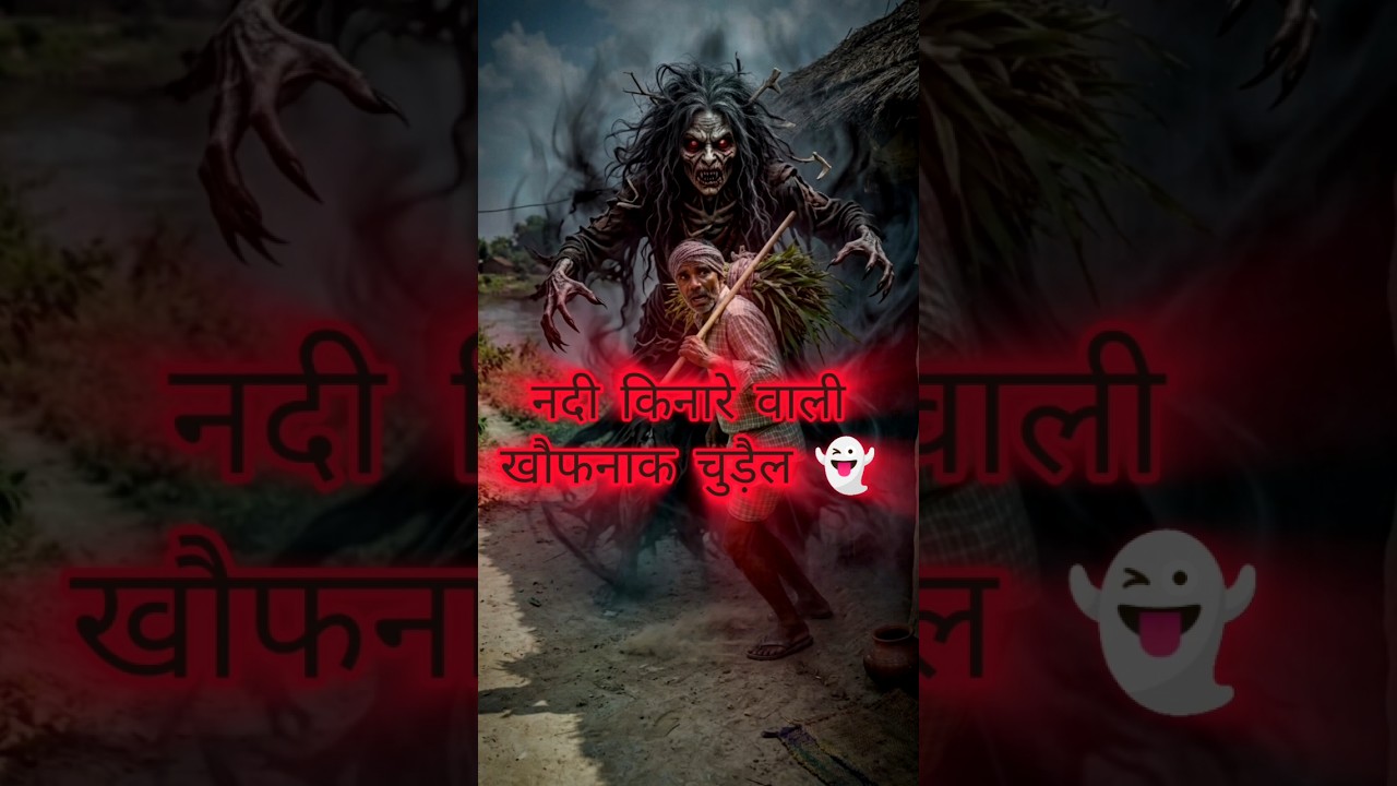 नदी किनारे वाली खौफनाक चुड़ैल 👻 | Sharma Ji Ki Horror Story | Scary Ghost Encounter #Shorts नदी किनारे वाली खौफनाक चुड़ैल 👻 | Sharma Ji Ki Horror Story | Scary Ghost Encounter #Shorts