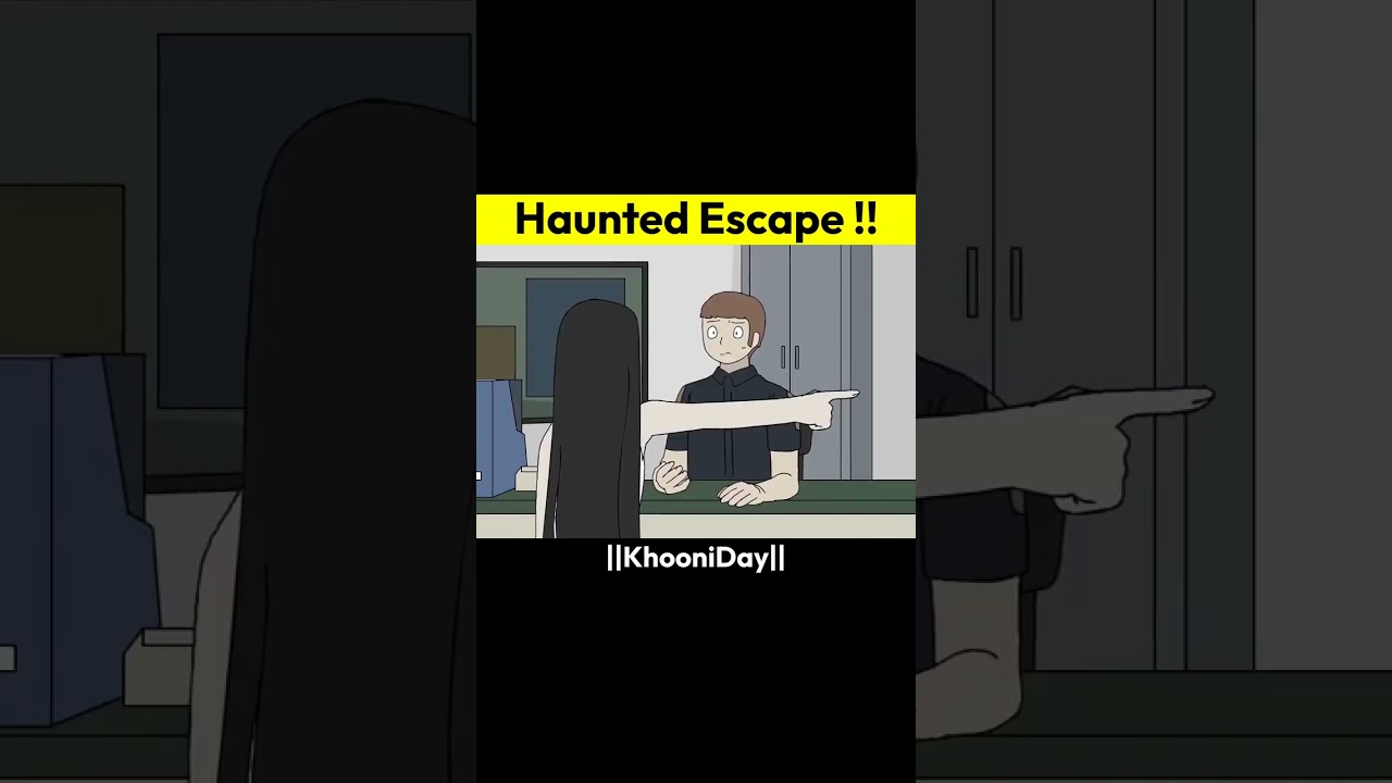 Haunted Escape | True Horror Story In Hindi #horrorstory #shorts Haunted Escape | True Horror Story In Hindi #horrorstory #shorts