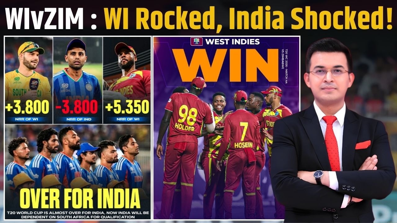 WI vs Zim : ‘Win vs ZIM, WI and…’: How can India qualify for semis after loss vs SA in Super 8 WI vs Zim : ‘Win vs ZIM, WI and…’: How can India qualify for semis after loss vs SA in Super 8