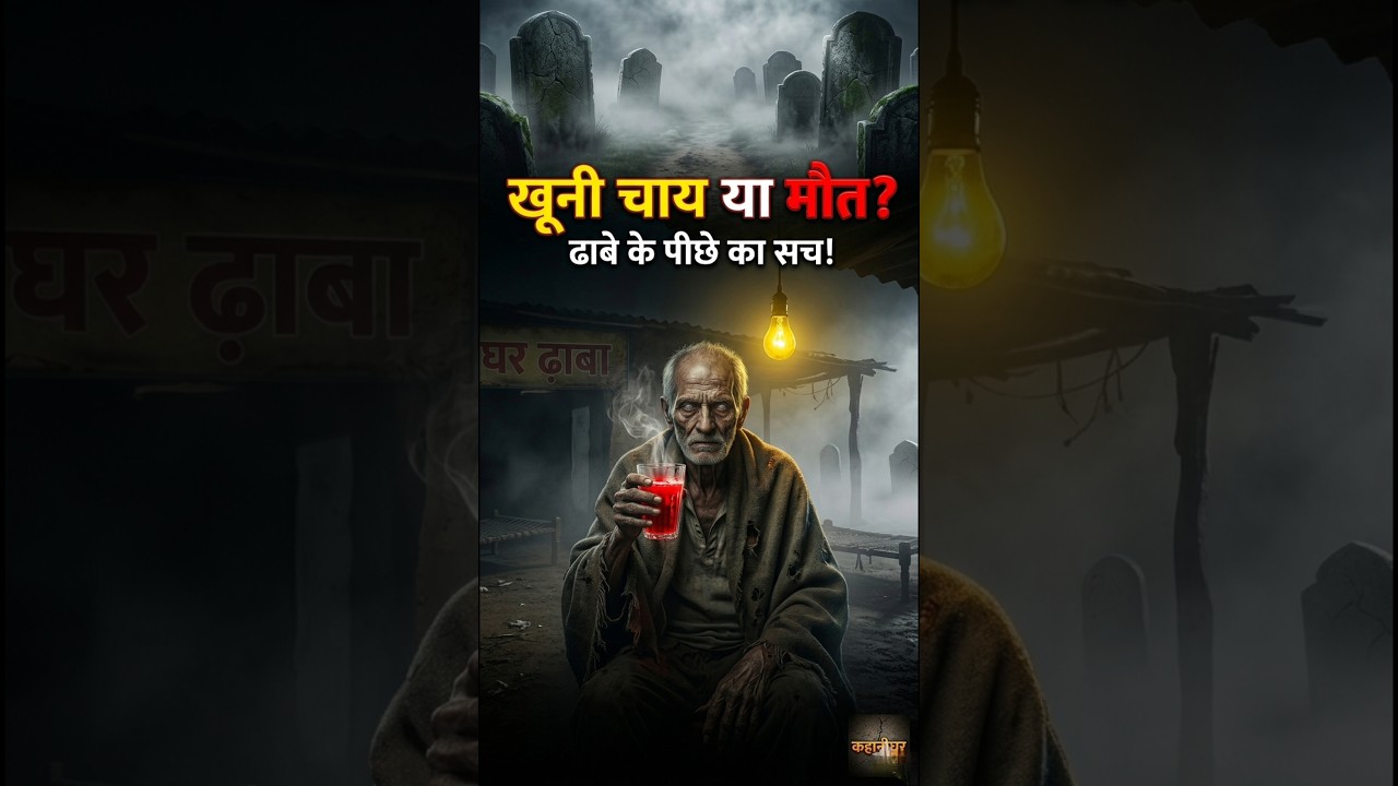 खूनी ढाबा: रात 2 बजे की खौफनाक चाय! 😱💀 | Horror Story #shorts #horrorstories #kahanighar खूनी ढाबा: रात 2 बजे की खौफनाक चाय! 😱💀 | Horror Story #shorts #horrorstories #kahanighar