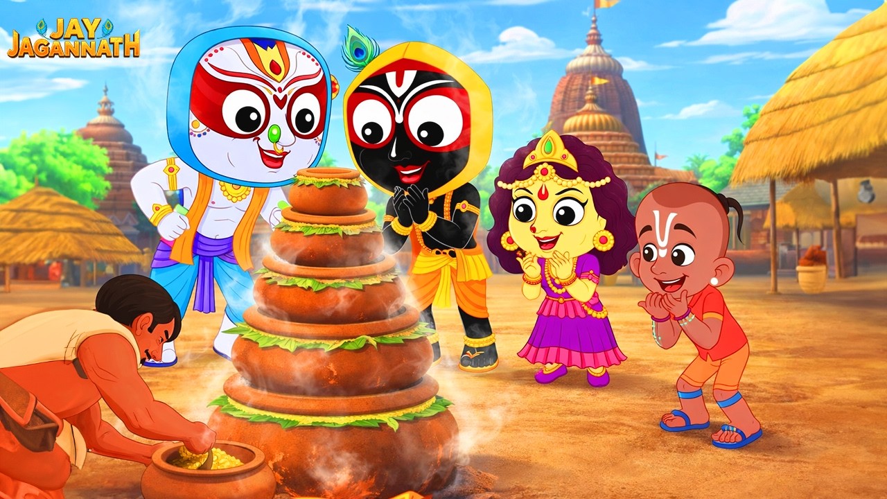 जगन्नाथ जी सुनाते हैं महाभोज की कथा! | Jay Jagannath | Jagannath Cartoon| jai jagannath जगन्नाथ जी सुनाते हैं महाभोज की कथा! | Jay Jagannath | Jagannath Cartoon| jai jagannath