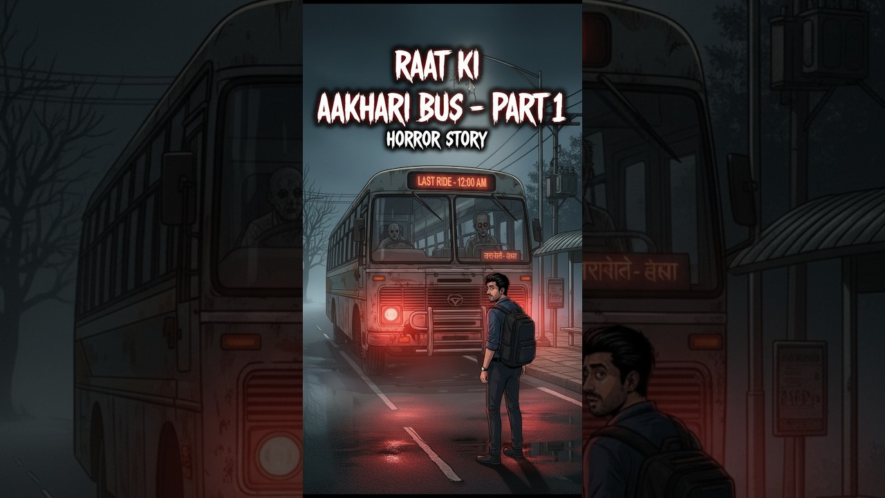 आधी रात की वो बस… Part 1 | Hindi Horror Story #shorts #horrorstories #scarystories आधी रात की वो बस… Part 1 | Hindi Horror Story #shorts #horrorstories #scarystories