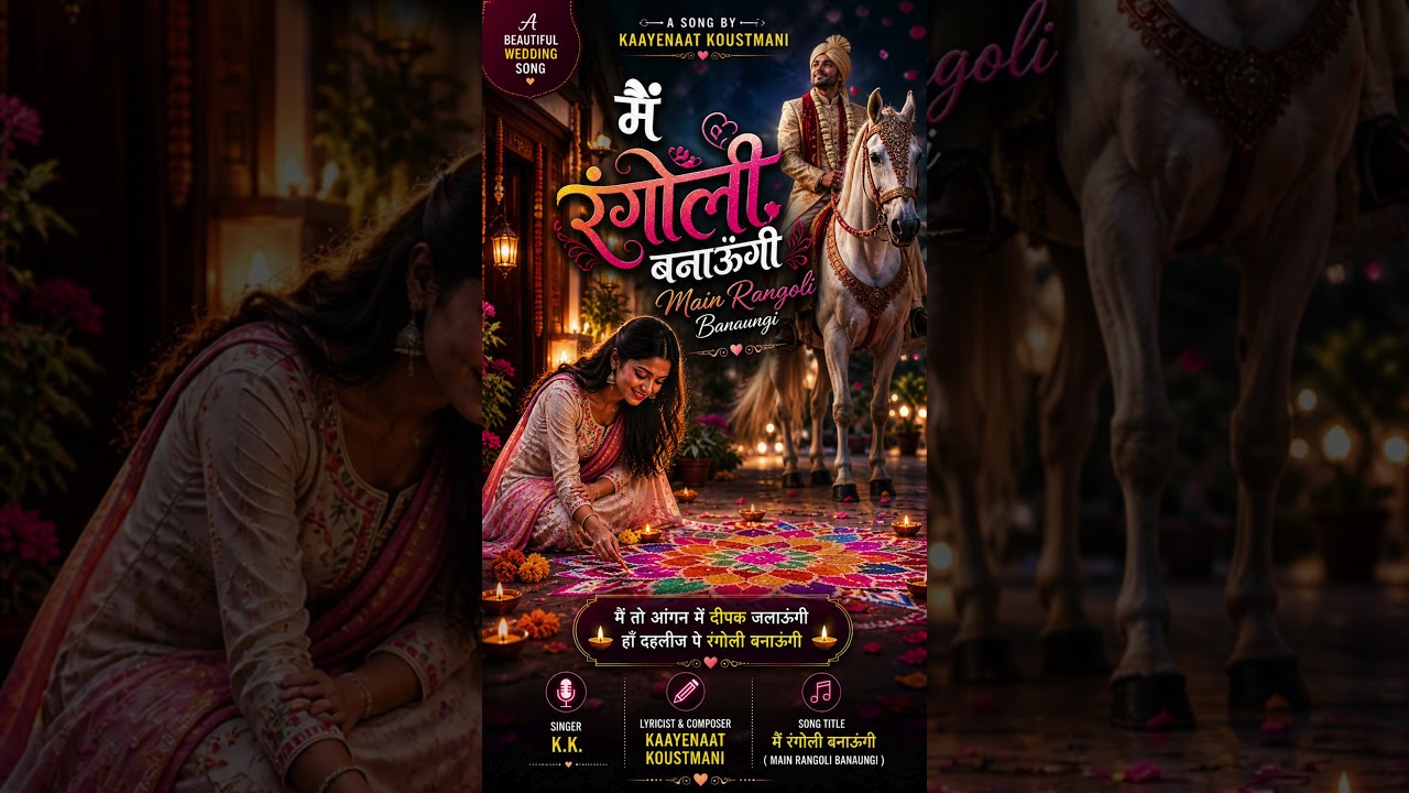 मैं रंगोली बनाऊंगी I Main Rangoli Banaungi | Romantic Wedding Song 2026 | Kaayenaat Koustmani{KKH54} मैं रंगोली बनाऊंगी I Main Rangoli Banaungi | Romantic Wedding Song 2026 | Kaayenaat Koustmani{KKH54}