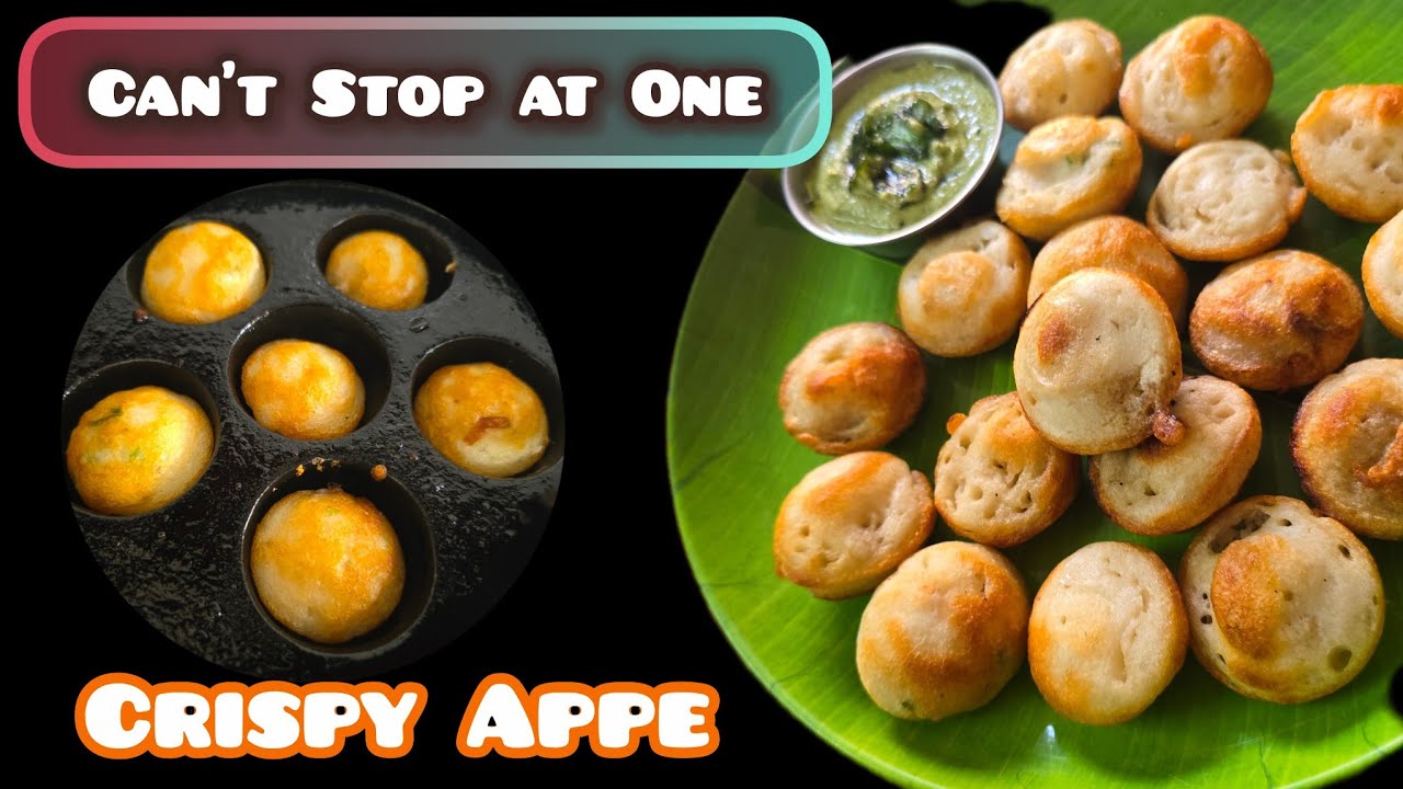 Appe (Paniyaram) Recipe | Soft & Crispy Breakfast | GSB Konkani recipe Appe (Paniyaram) Recipe | Soft & Crispy Breakfast | GSB Konkani recipe