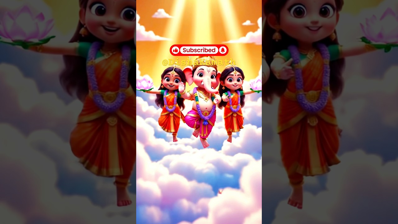 Bal Ganesh Ridhi Siddhi Divine Dance | 3D Pixar #viral #shortsviral #viralshorts #shorts #ganesh Bal Ganesh Ridhi Siddhi Divine Dance | 3D Pixar #viral #shortsviral #viralshorts #shorts #ganesh