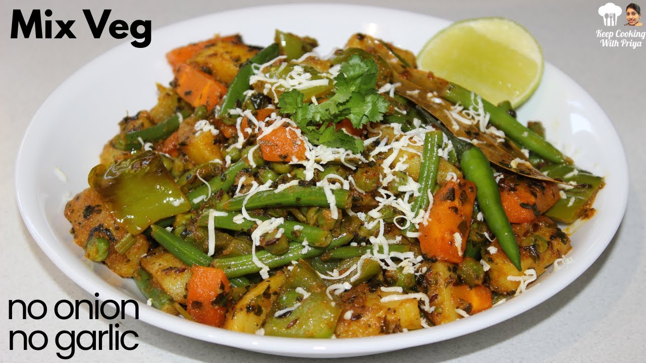 Mix Veg Recipe – no onion no garlic | Dry Mix Veg Sabji | मिक्स वेज सब्ज़ी | Keep Cooking with Priya Mix Veg Recipe – no onion no garlic | Dry Mix Veg Sabji | मिक्स वेज सब्ज़ी | Keep Cooking with Priya