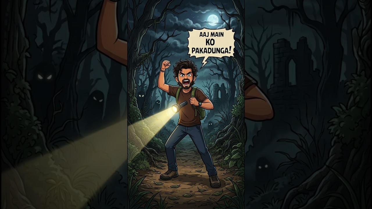 भूत को पकड़ने की गलती कर दी! 😱 Horror Story #shorts भूत को पकड़ने की गलती कर दी! 😱 Horror Story #shorts